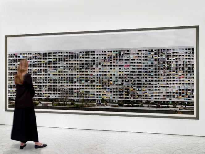 « Paris, Montparnasse II » (2025), d’Andreas Gursky, à la galerie Gagosian, à Paris.