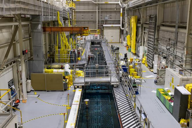 Le réacteur d’essai avancé (ATR) du Laboratoire national de l’Idaho, à Scoville, le 14 novembre 2023.