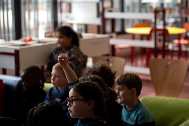 Des élèves de primaire à Colomiers (Haute-Garonne), le 14 mars 2025.