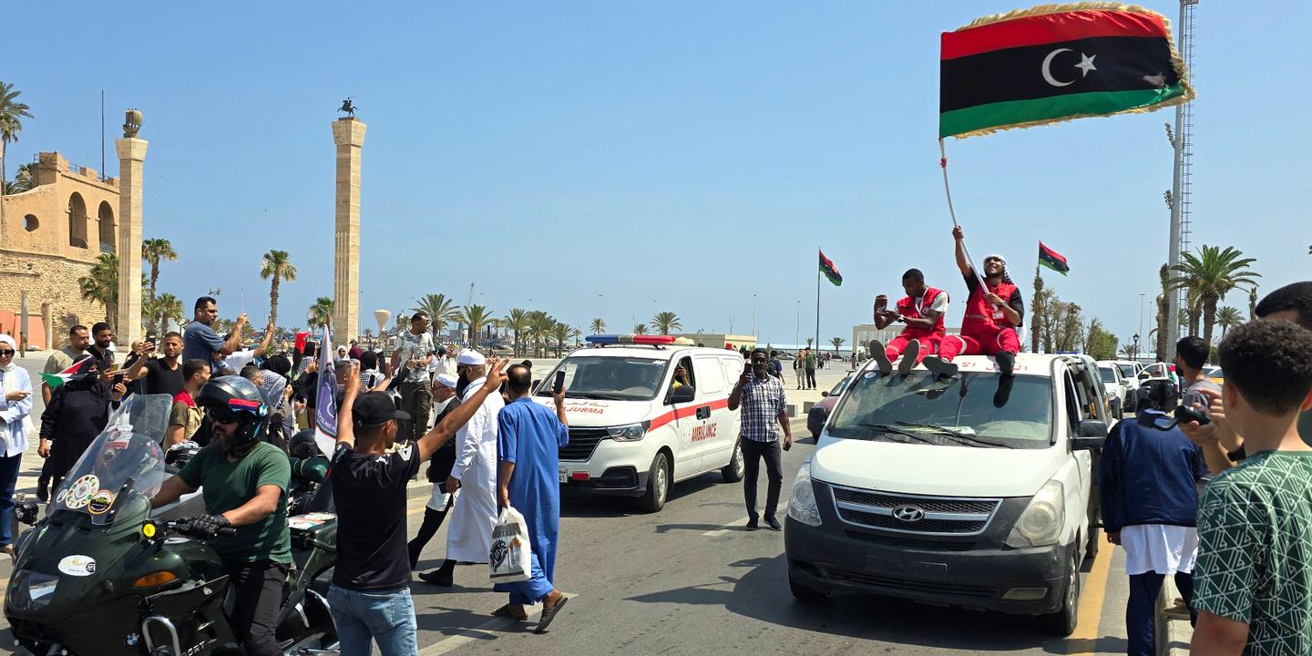 Gaza : la caravane Soumoud revient dans la zone de Misrata en Libye