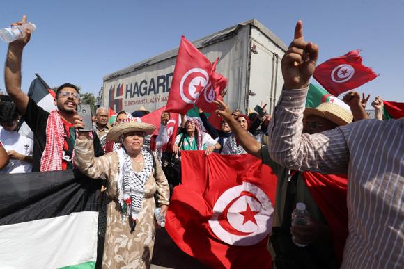 A Zaouïa, à environ 45 kilomètres à l’ouest de Tripoli, la capitale libyenne, le 10 juin 2025.