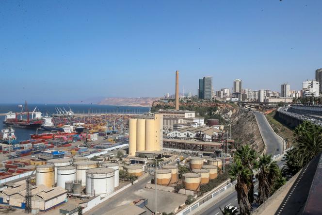 Le port d’Oran (Algérie), en septembre 2024.