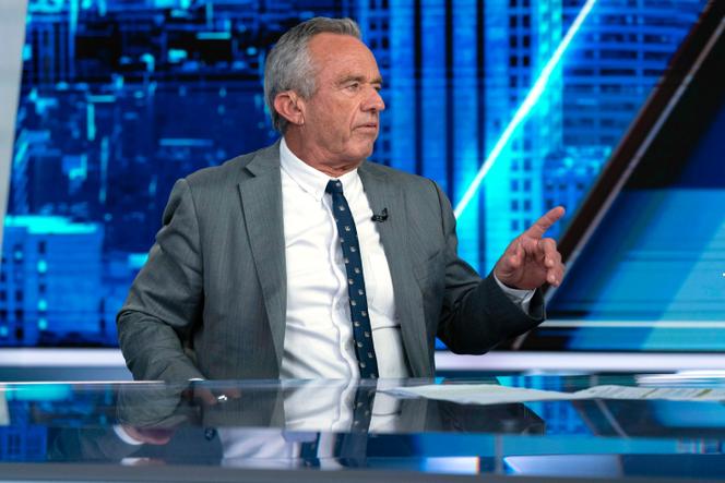 Robert Kennedy Jr, ministre de la santé américain, sur le plateau de FOX News, à Washington, le 12 juin 2025.