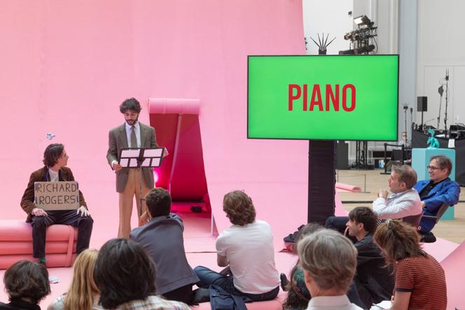 Lors de la performance organisée dans le cadre de Fun Palace, dans le salon d’honneur du Grand Palais, à Paris, le 11 juin 2025.