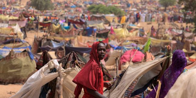 Forced displacement has risen steadily worldwide for a decade