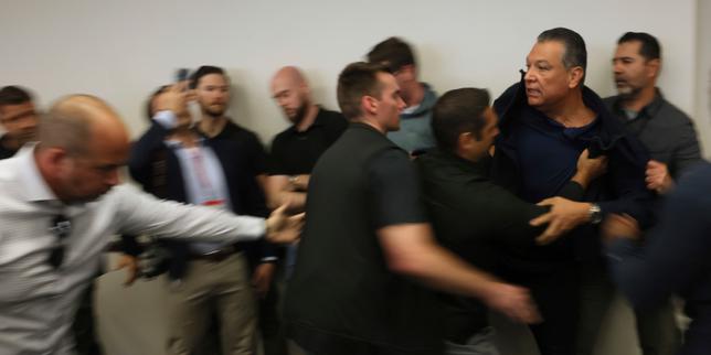 Democratic Senator aggressively removed and handcuffed during Homeland Security Secretary's Los Angeles news conference