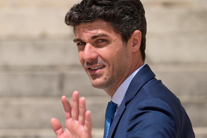 Aurélien Pradié, député (Les Républicains) du Lot, à Paris, le 10 juillet 2024.