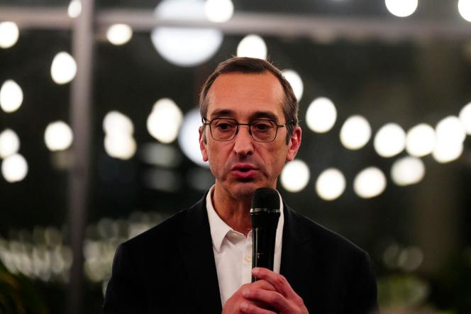 Rémi Féraud, sénateur socialiste de Paris et candidat à la mairie de la capitale, le 11 décembre 2024.
