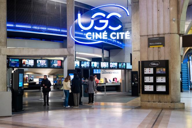 L’UGC Cité Ciné Les Halles, à Paris, en mars 2024.