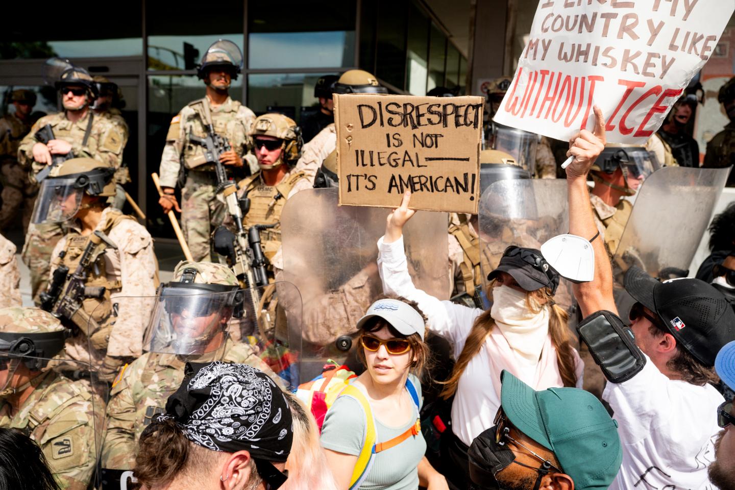 California federal appeals court considers Trump's National Guard decision