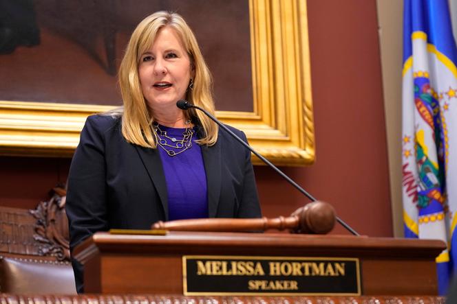 Melissa Hortman, le 3 janvier 2023, à St. Paul dans le Minesota.