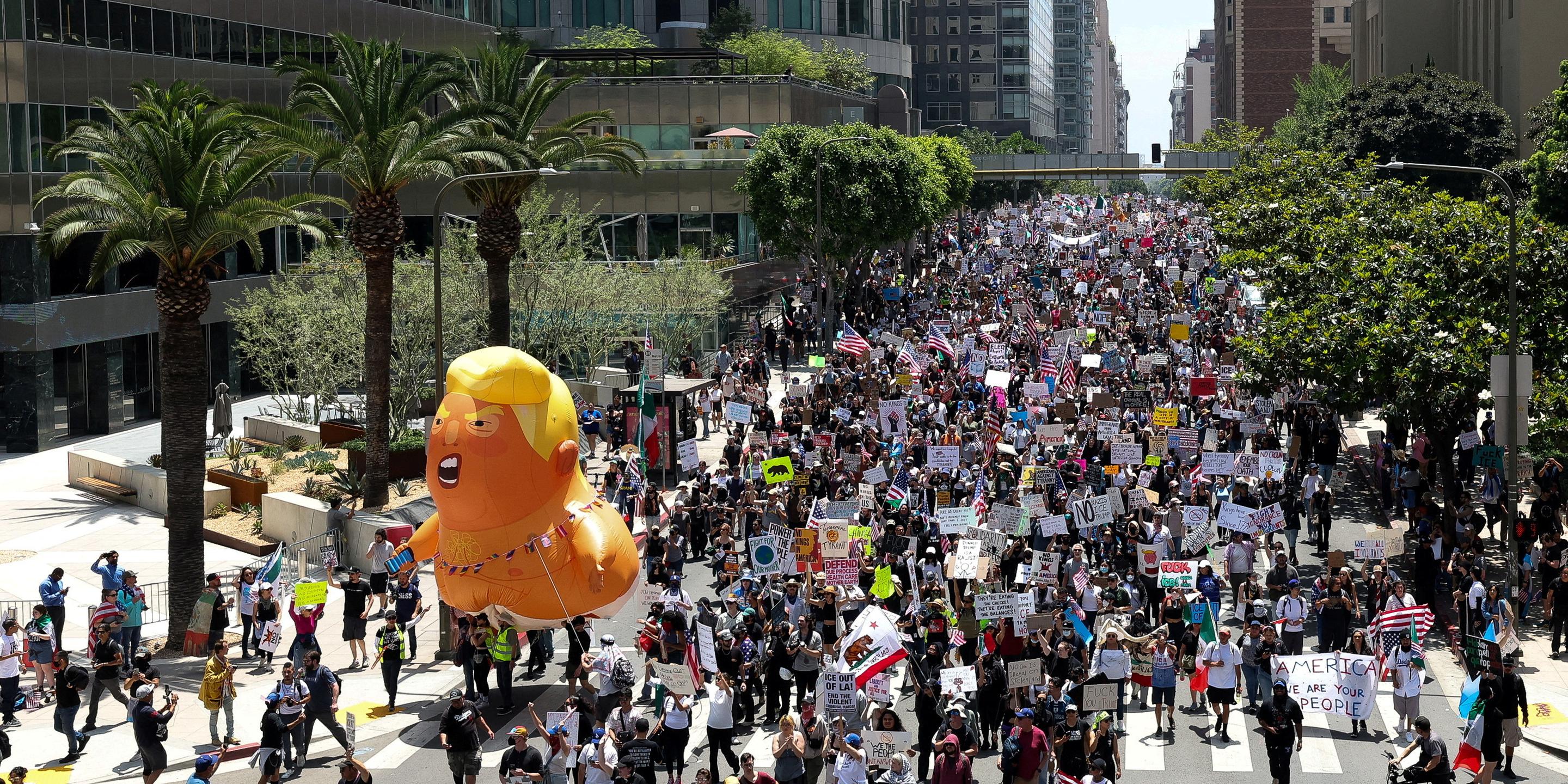 Manifestations No Kings contre Donald Trump aux Etats-Unis : « On avait besoin de se compter »