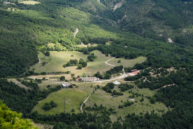 Le domaine de Château de soleils, à Castellane, dans les Alpes-de-Haute-Provence.