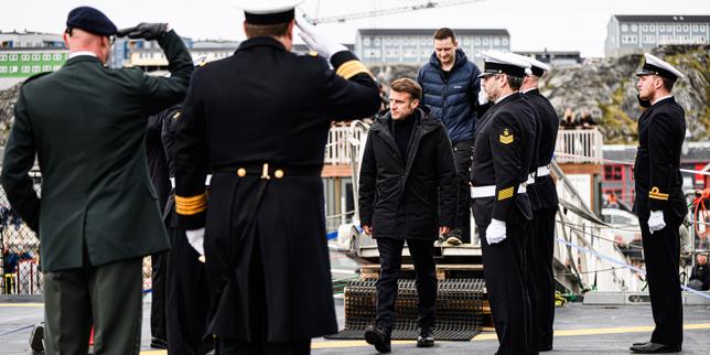 Macron warms up for G7 with Greenland visit