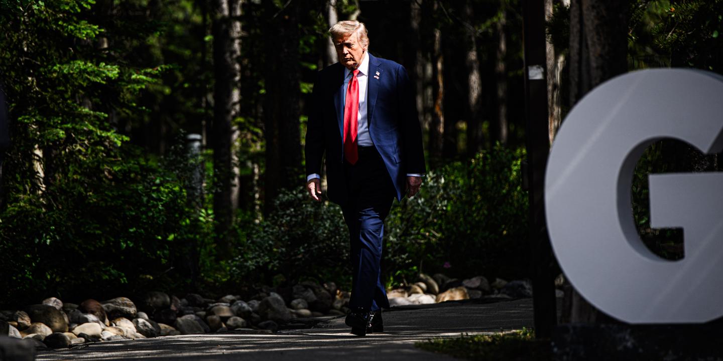 Trump stays ambiguous on US goals in blazing Middle East