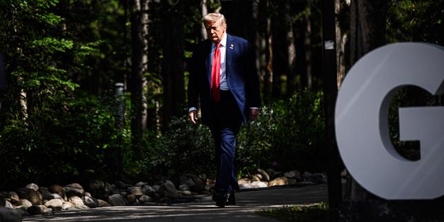 Trump stays ambiguous on US goals in blazing Middle East