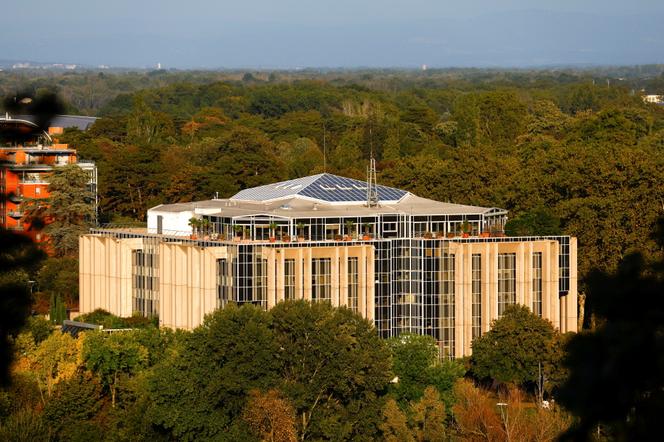Le siège d’Interpol à Lyon (Rhône), le 30 septembre 2023.