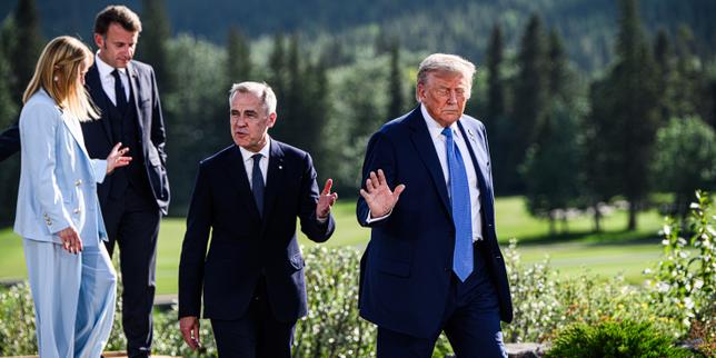 Donald Trump quitte prématurément le G7, invoquant la situation « au Moyen-Orient »