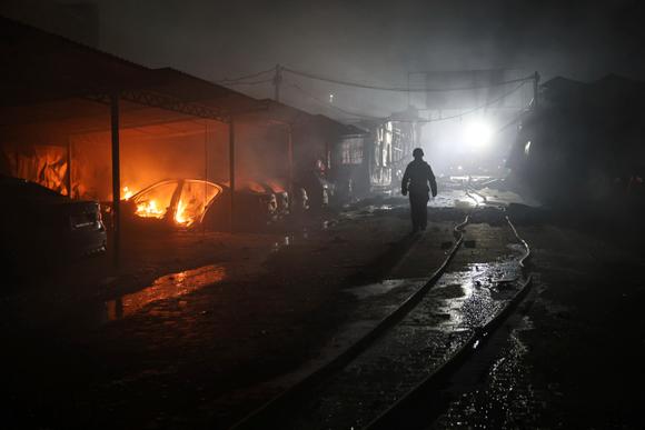 A Zaporijia (Ukraine), le 18 juin 2025.
