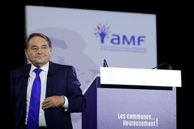 André Laignel, vice-président de l’Association des maires de France, à Paris, le 21 novembre 2024.