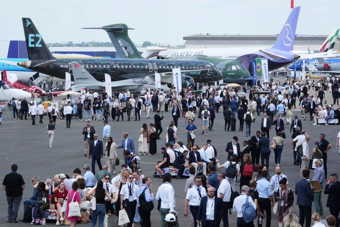 Au Salon du Bourget (Seine-Saint-Denis), le 17 juin 2025.