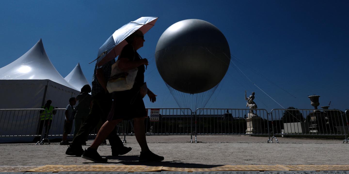 Upgraded Olympic balloon set to rise again in Paris