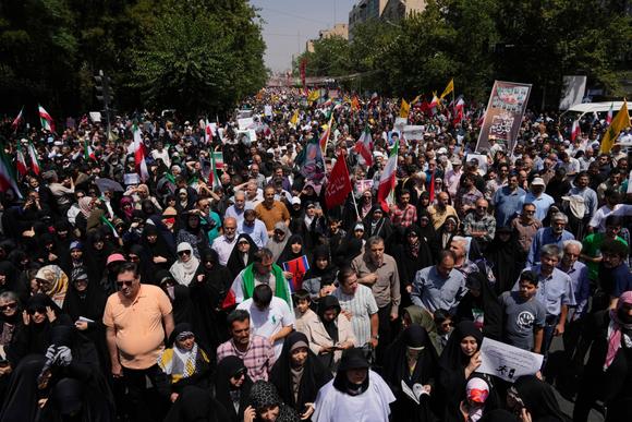 A Téhéran, Iran, le 20 juin 2025.