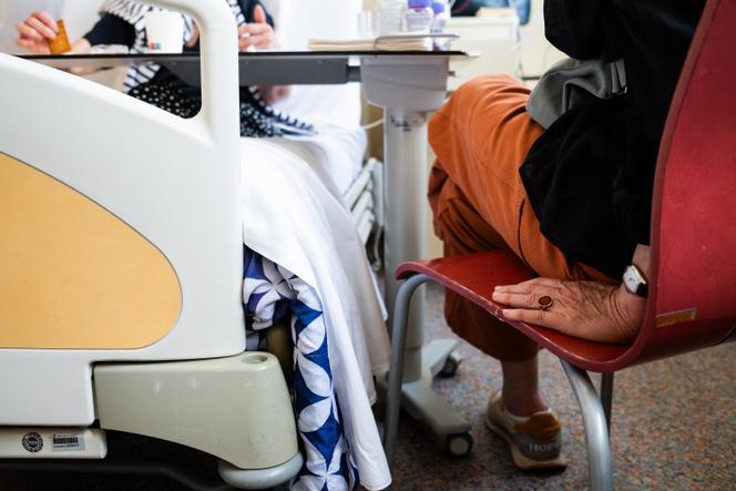 Service d’oncologie médicale de l’institut Curie, à Paris, le 20 mais 2025.
