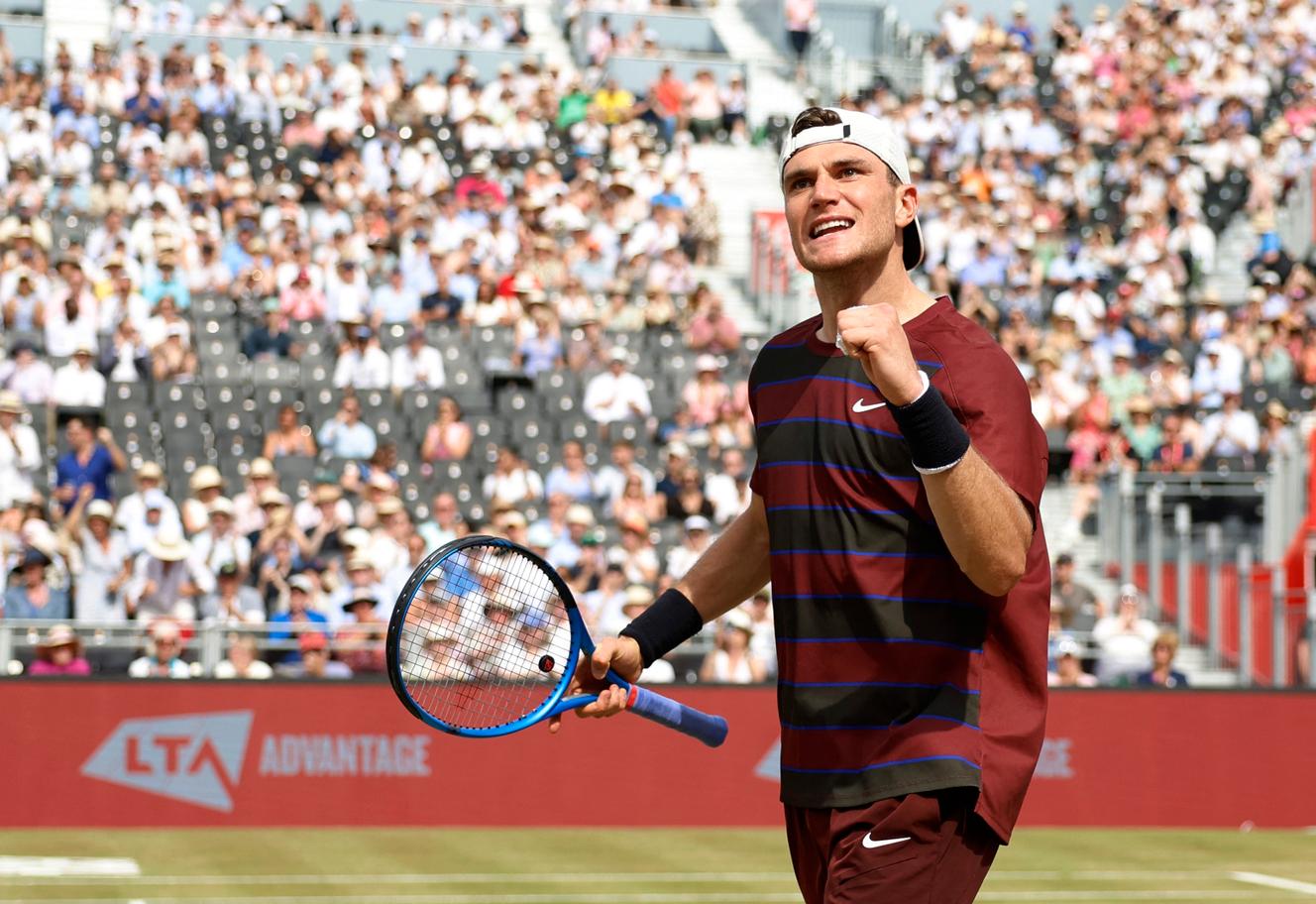 Jack Draper, un Anglais dans son jardin à Wimbledon