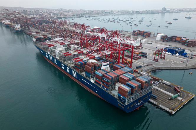 Terminal portuaire de Callao, Pérou, le 20 juin 2024. 