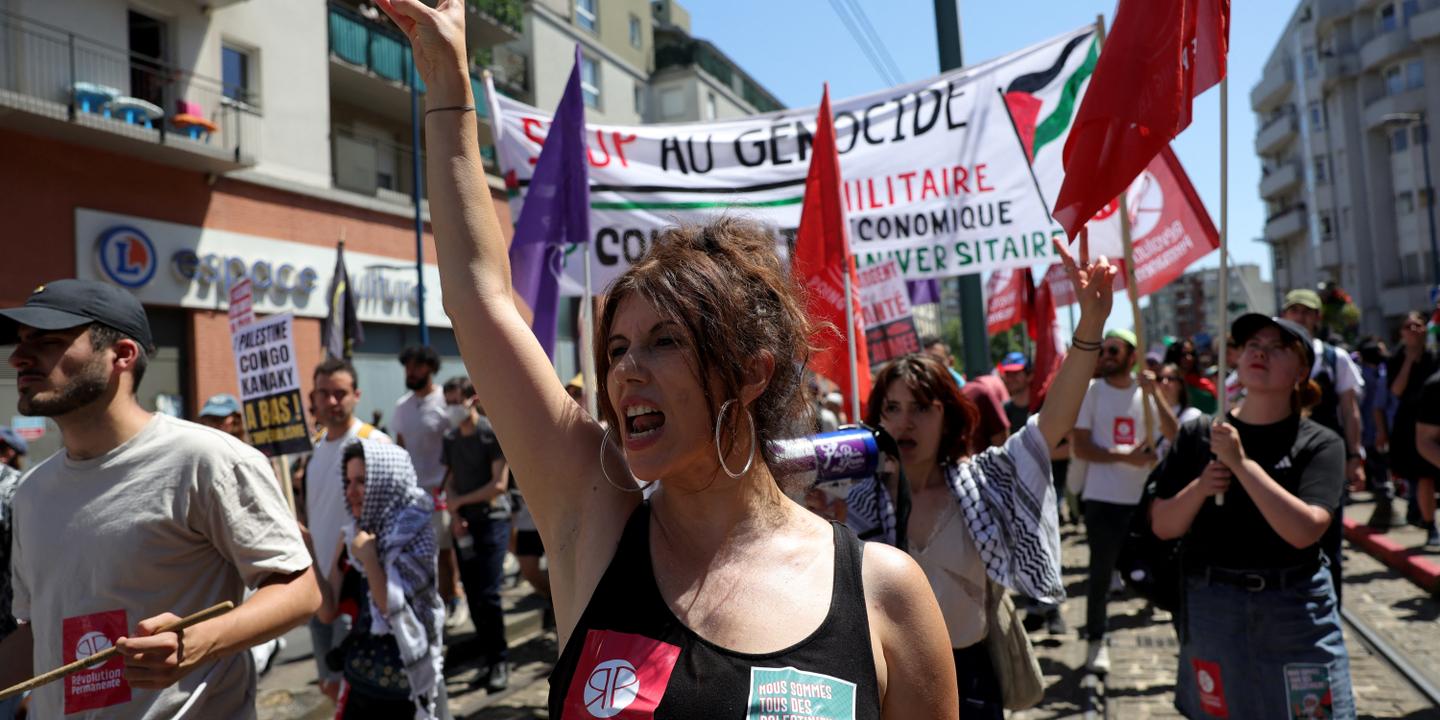 Manifestation contre le Salon du Bourget : des milliers de personnes dénoncent  l’économie de guerre  et  le business de la mort 