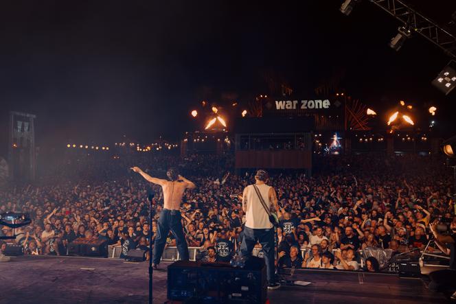 Le groupe Turnstile en concert au Hellfest, à Clisson (Loire-Atlantique), le 21 juin 2025.