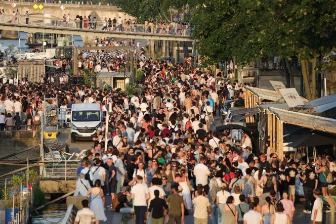 Lors de la Fête de la musique, à Paris, le 21 juin 2025.