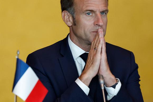 Emmanuel Macron à Oslo, lundi 23 juin 2025.