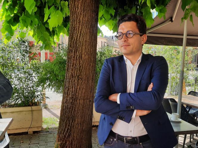 Le député LR de la Loire Antoine Vermorel-Marques, à Saint-Etienne, le 13 juin 2025.