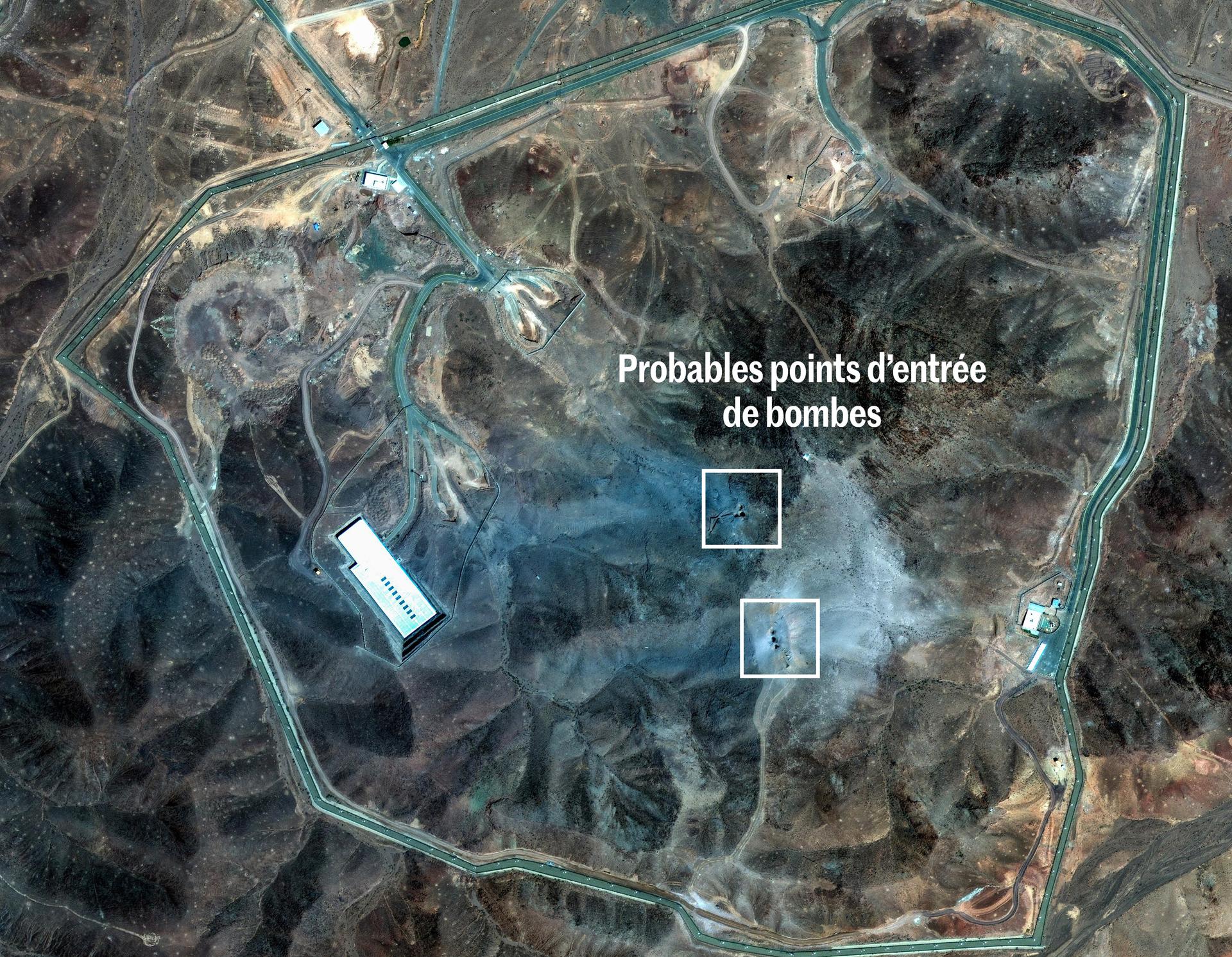 Site d’enrichissement nucléaire de Fordo, en Iran
