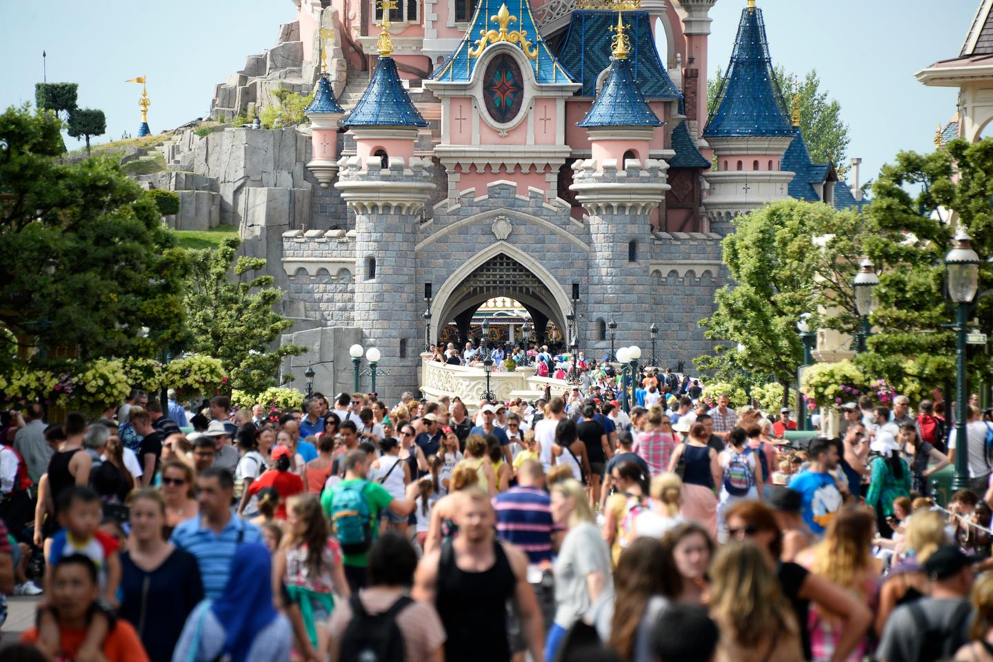 Four people arrested as French police probe fake Disneyland Paris 'marriage' with nine-year-old