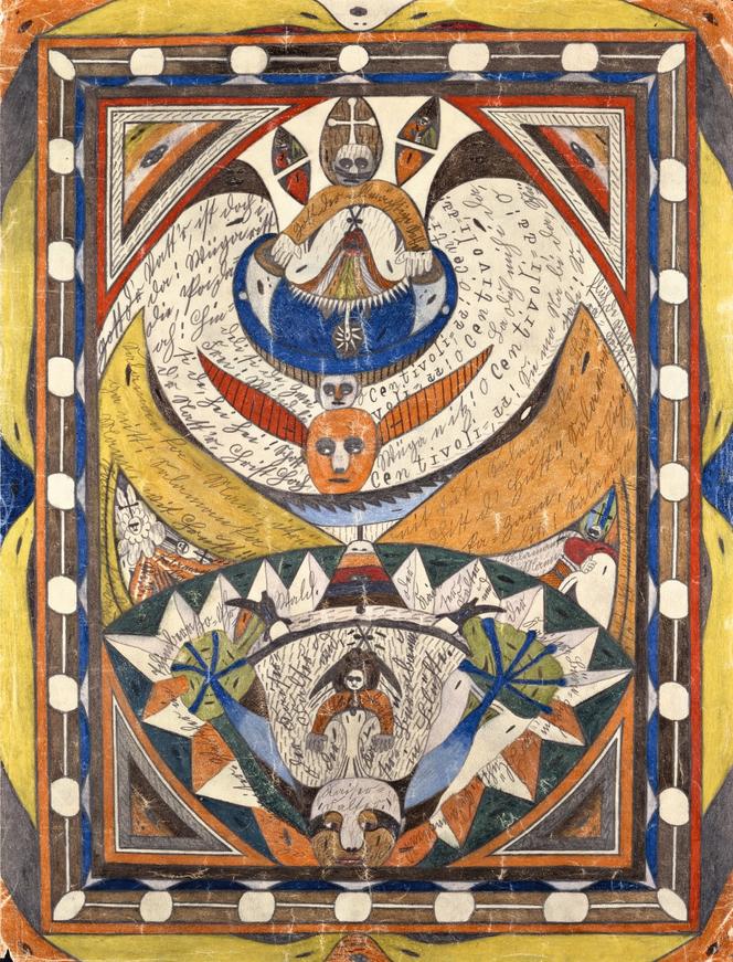 « Sans titre » (1916), d’Adolf Wölfli (1864-1930).