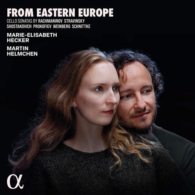 Pochette de l’album « From Eastern Europe », de Marie-Elisabeth Hecker et de Martin Helmchen.