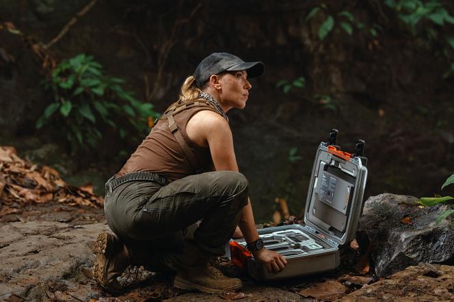 La comédienne Scarlett Johansson dans « Jurassic World : Renaissance ».