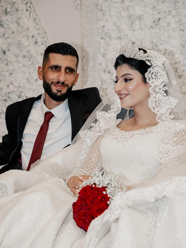 Roula Salman et Achraf Mortada, à Lattaquié (Syrie), le 9 juin 2025.