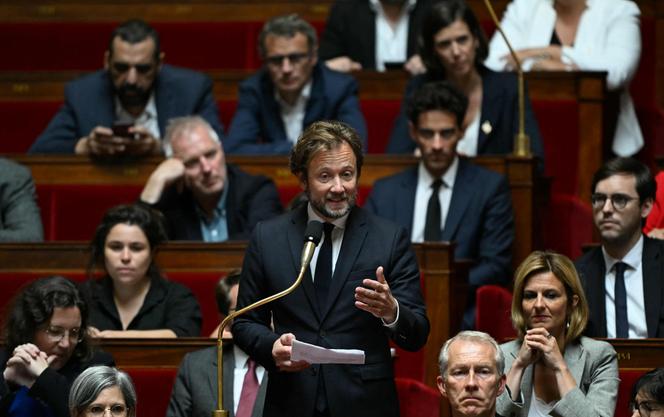 Boris Vallaud (PS) à l’Assemblée nationale, à Paris, le 24 juin 2025. 