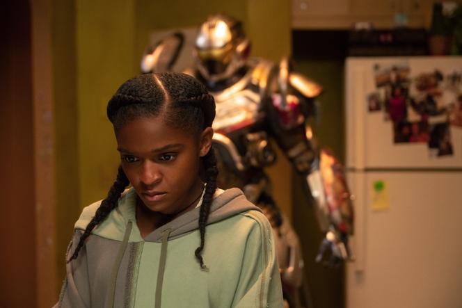 Dominique Thorne (Ironheart/Riri Williams) dans la série « Ironheart », créée par Chinaka Hodge.