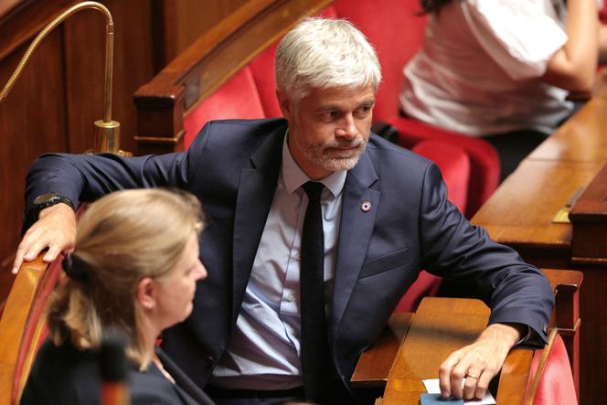 Laurent Wauquiez, president of the LR group, attended a question session in the government in the National Assembly, in Paris, on June 25, 2025.