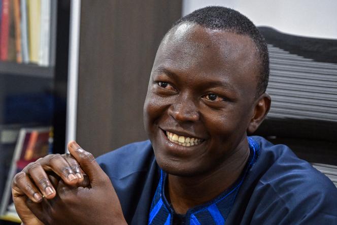 L’ancien premier ministre tchadien, Succès Masra, à N’Djamena, le 8 mai 2024.