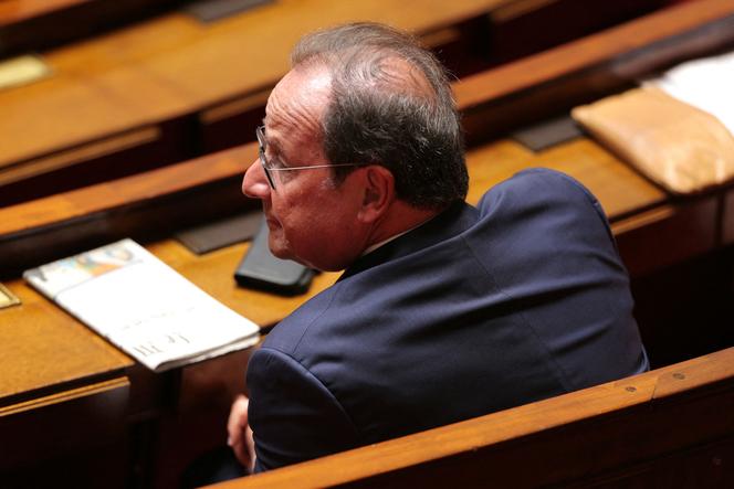 François Hollande à l’Assemblée nationale, le 25 juin 2025.