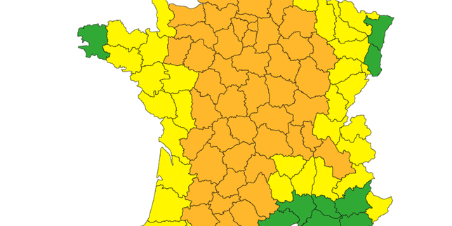 Orages et canicule : 49 départements en vigilance orange