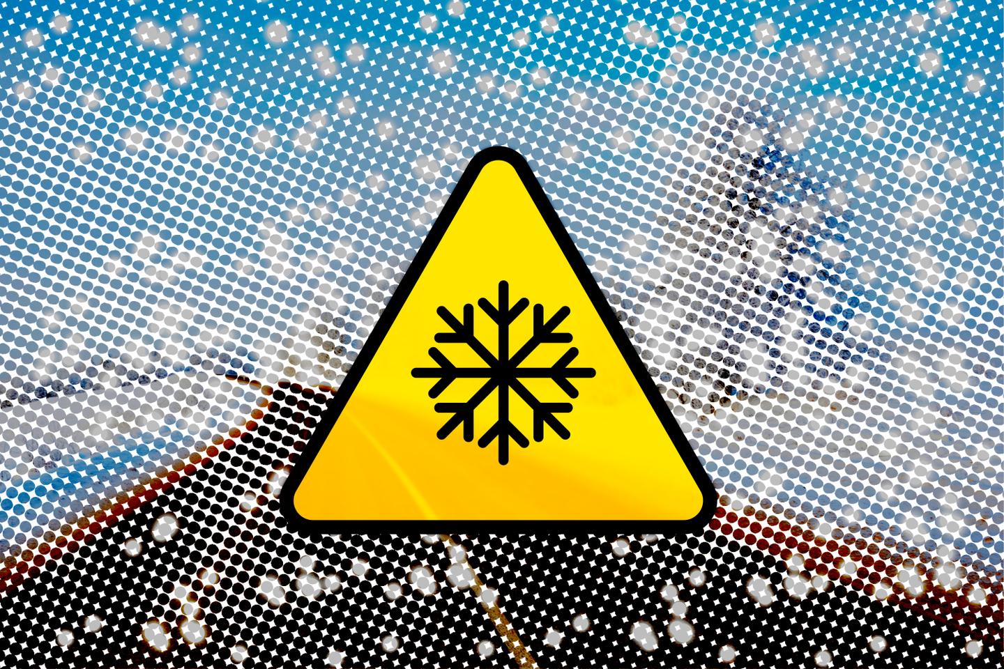 Neige en France : deux départements en vigilance orange, des chutes de 5 cm à 10 cm localement