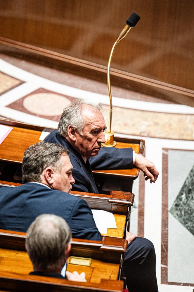 Le premier ministre, François Bayrou, lors de la séance des questions au gouvernement, à l’Assemblée nationale, à Paris, le 27 mai 2025.