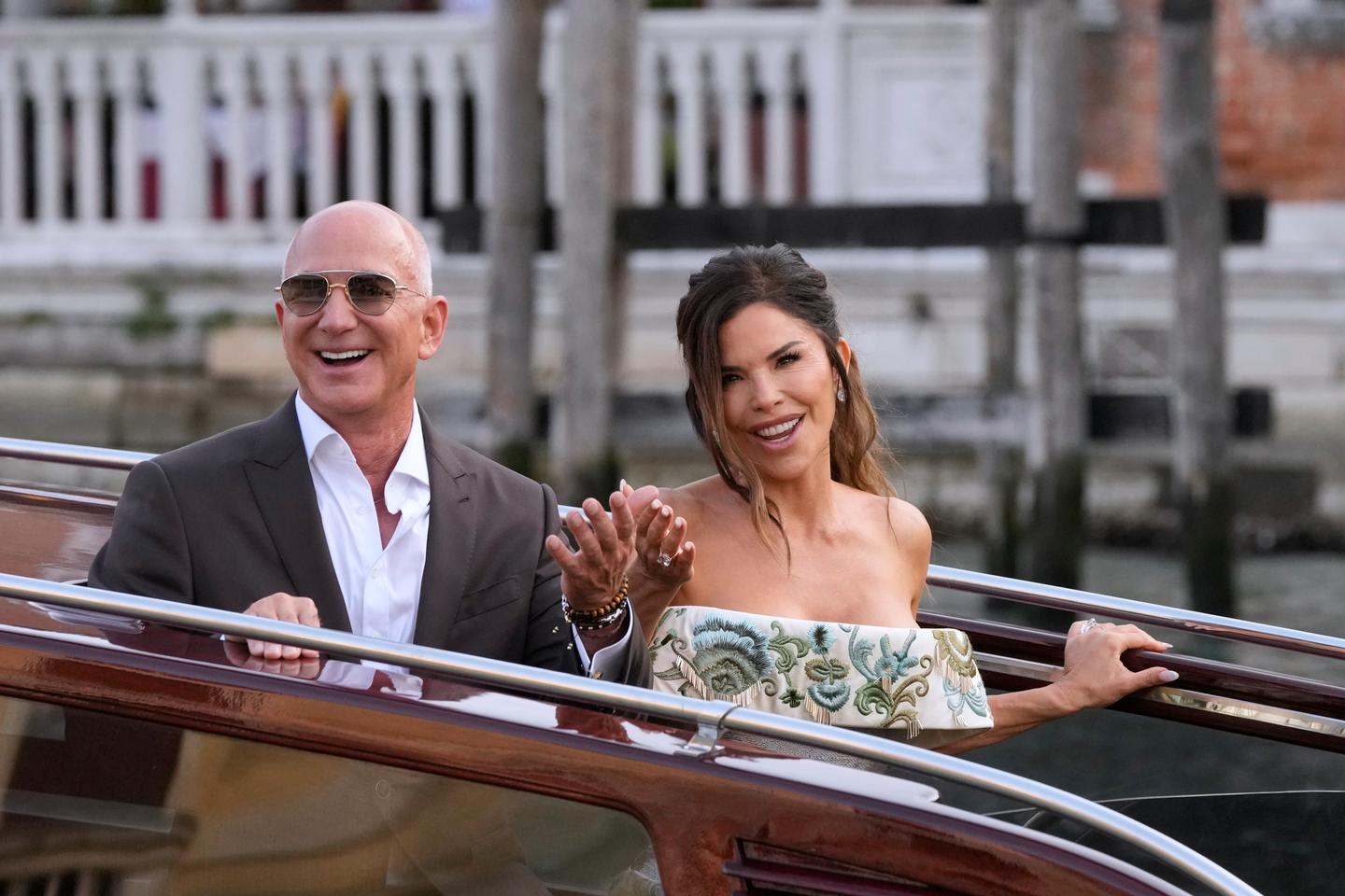 Amazon tycoon Bezos says 'I do' in Venice as activists line the canals urging to 'Tax Billionaires'